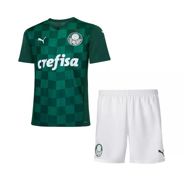 Camiseta Palmeiras Replica Primera Ropa Niño 2021/22 Verde